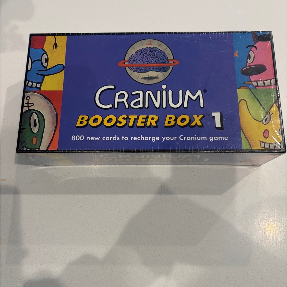 Cranium Booster Box 1 – New & Factory Sealed! 800 Extra Game Cards